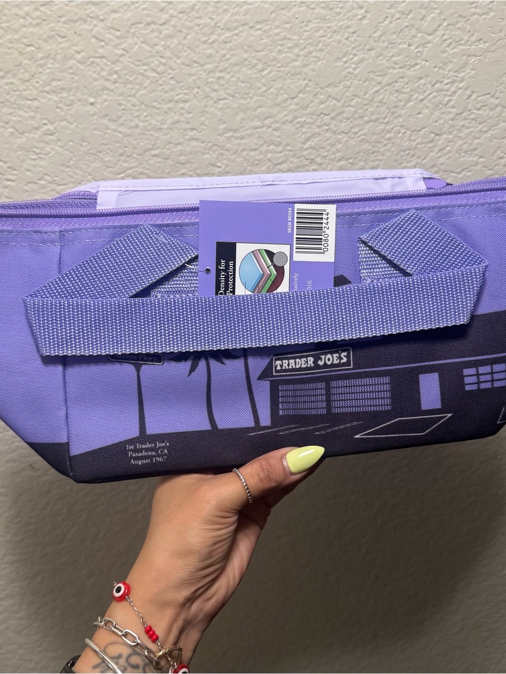 Trader Joe's Purple Mini Insulated Bag